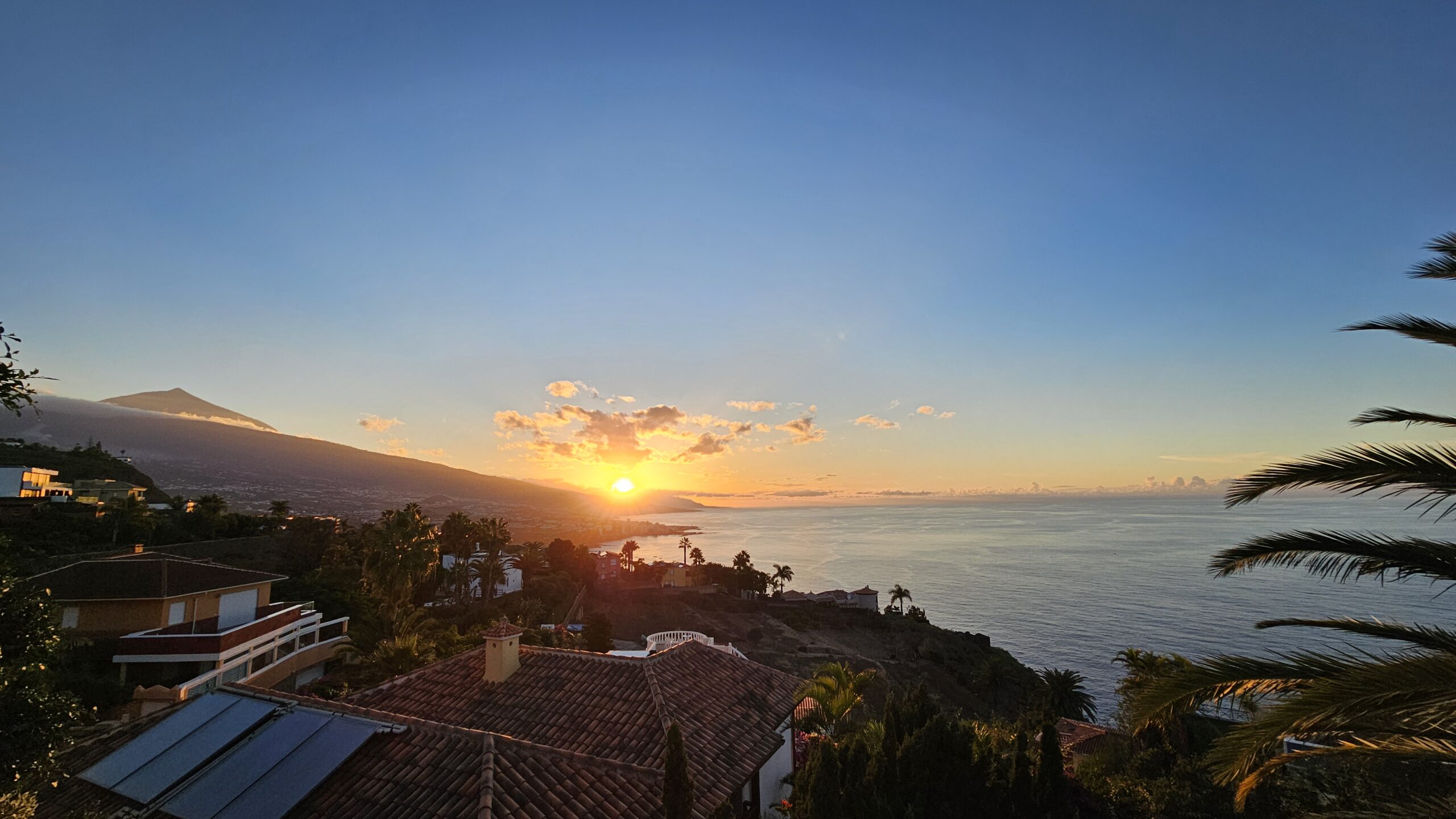 Zonsondergang Tenerife